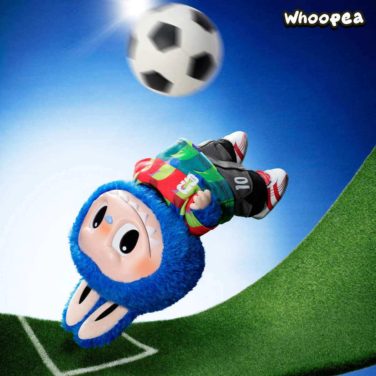 THE MONSTERS × FIFA SERIES-Catch the Win Vinyl Plush Doll - Image 4