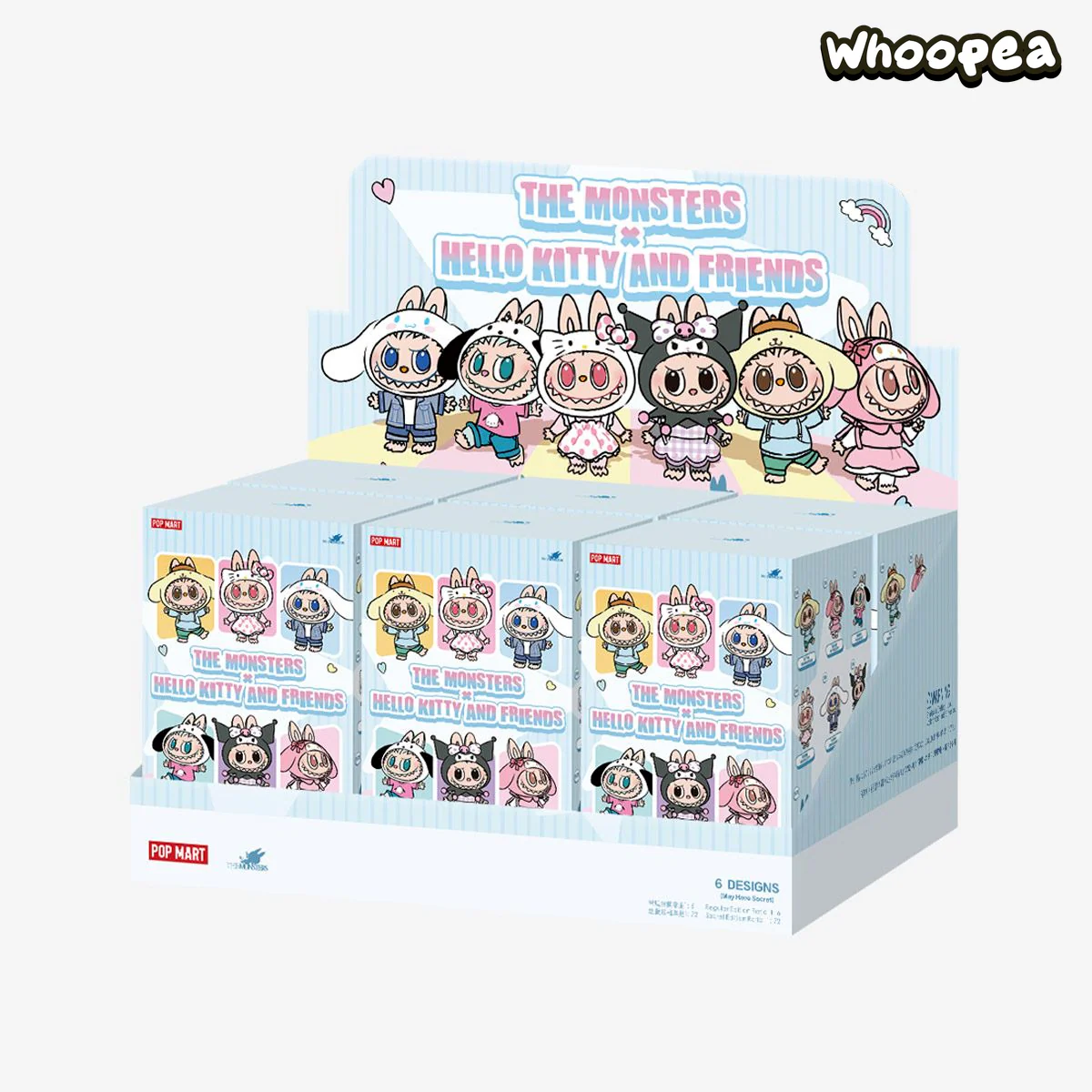 THE MONSTERS x Hello Kitty and Friends Series-Vinyl Plush Pendant Blind Box - Image 10