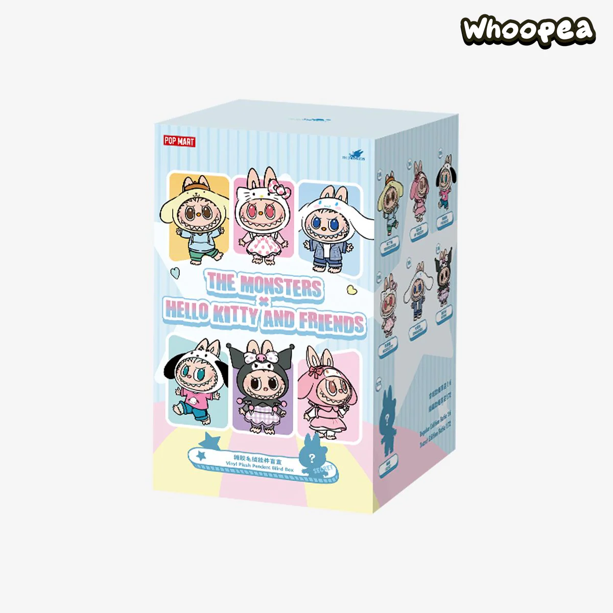THE MONSTERS x Hello Kitty and Friends Series-Vinyl Plush Pendant Blind Box - Image 9