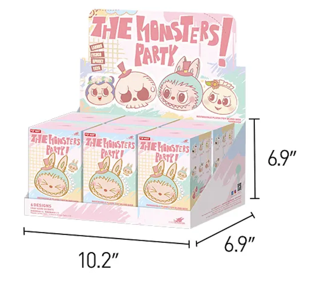 THE MONSTERS Party Series - Reversible Plush Blind Box - Image 14