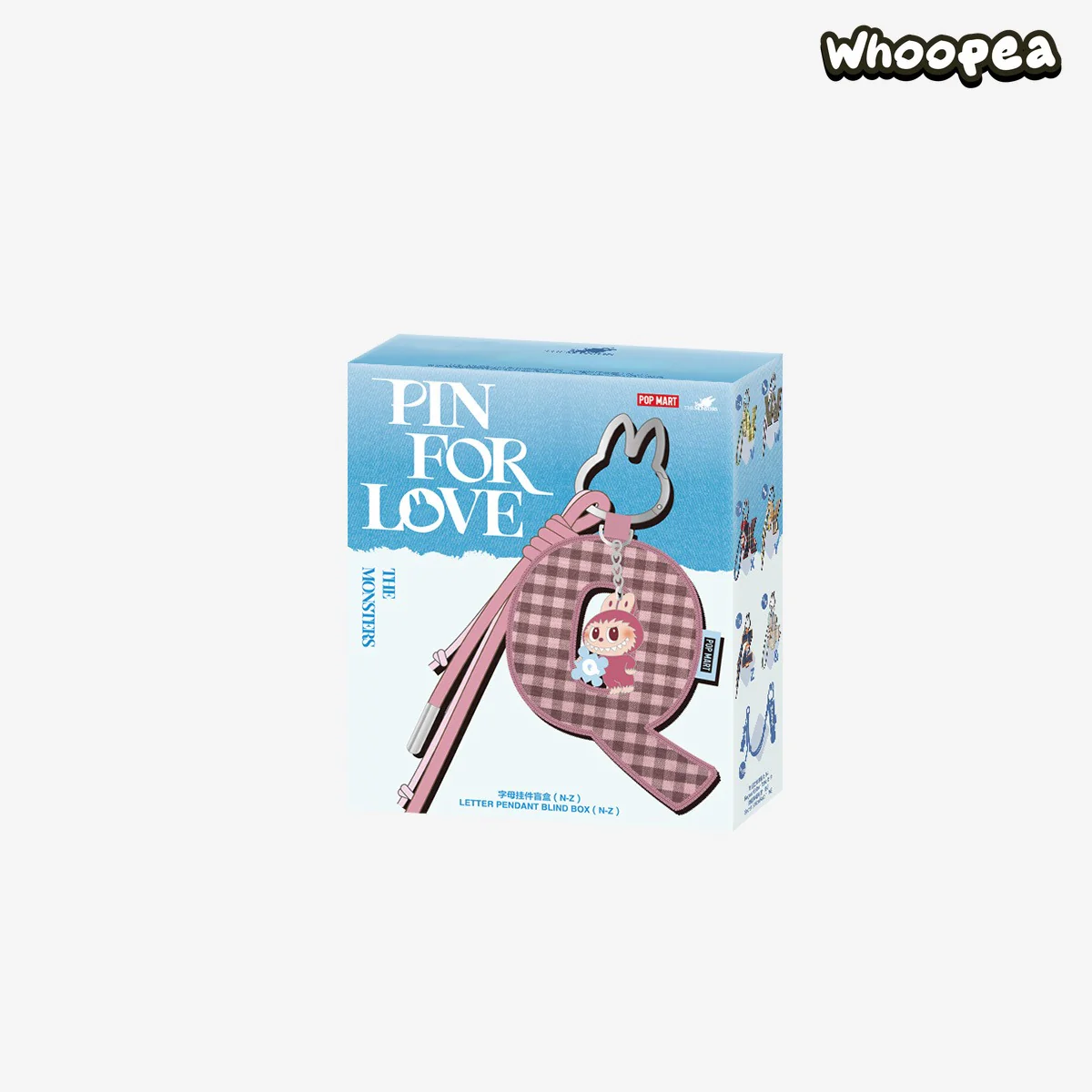 THE MONSTERS Labubu Pin for Love Series- Letter Pendant Blind Box (N-Z) - Image 9