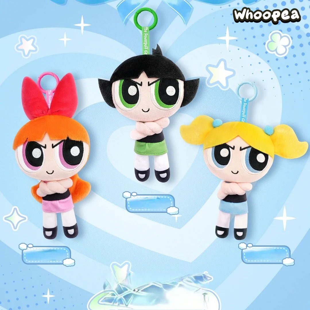 The Powerpuff Girls Cross Hands Series Plush Pendant Blind Box - Image 3