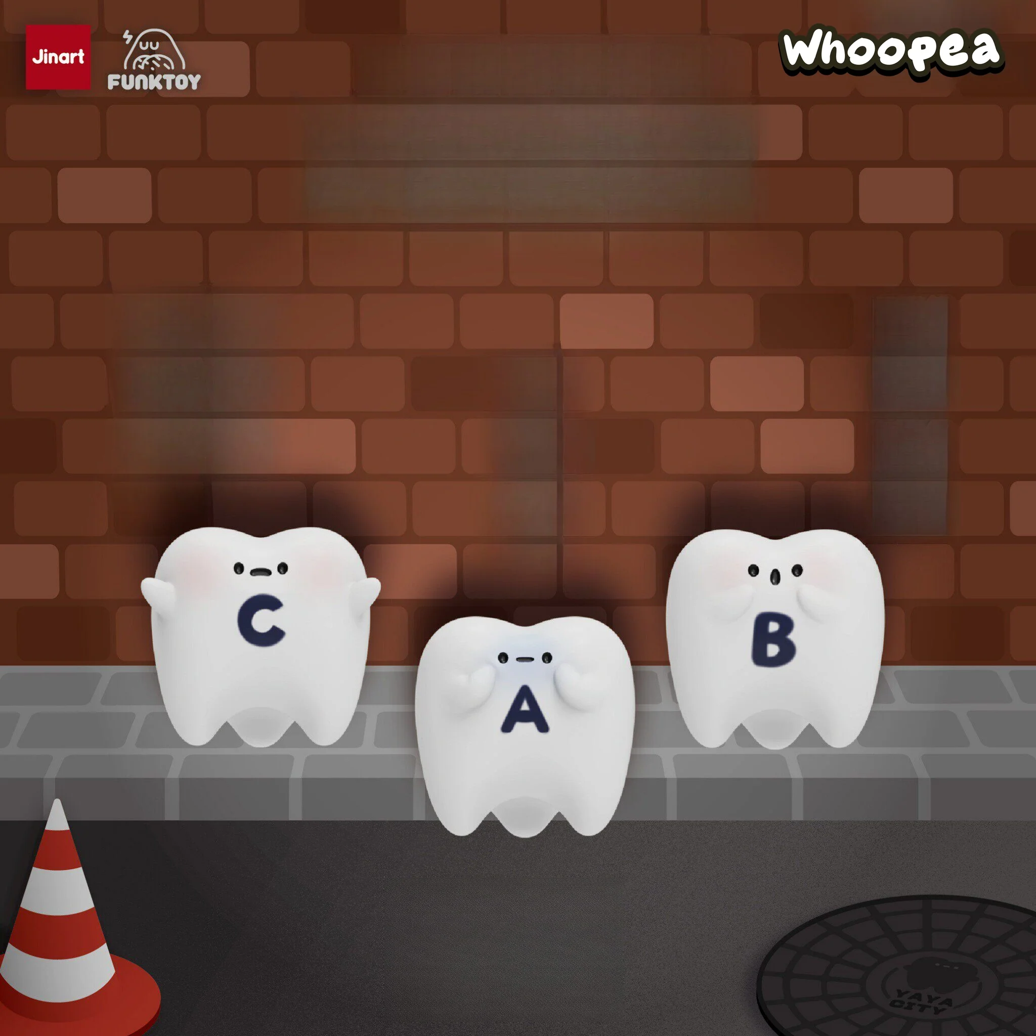 The Tooth Fairy 4 Detective Toothy Series Figure Blind Box - Image 2