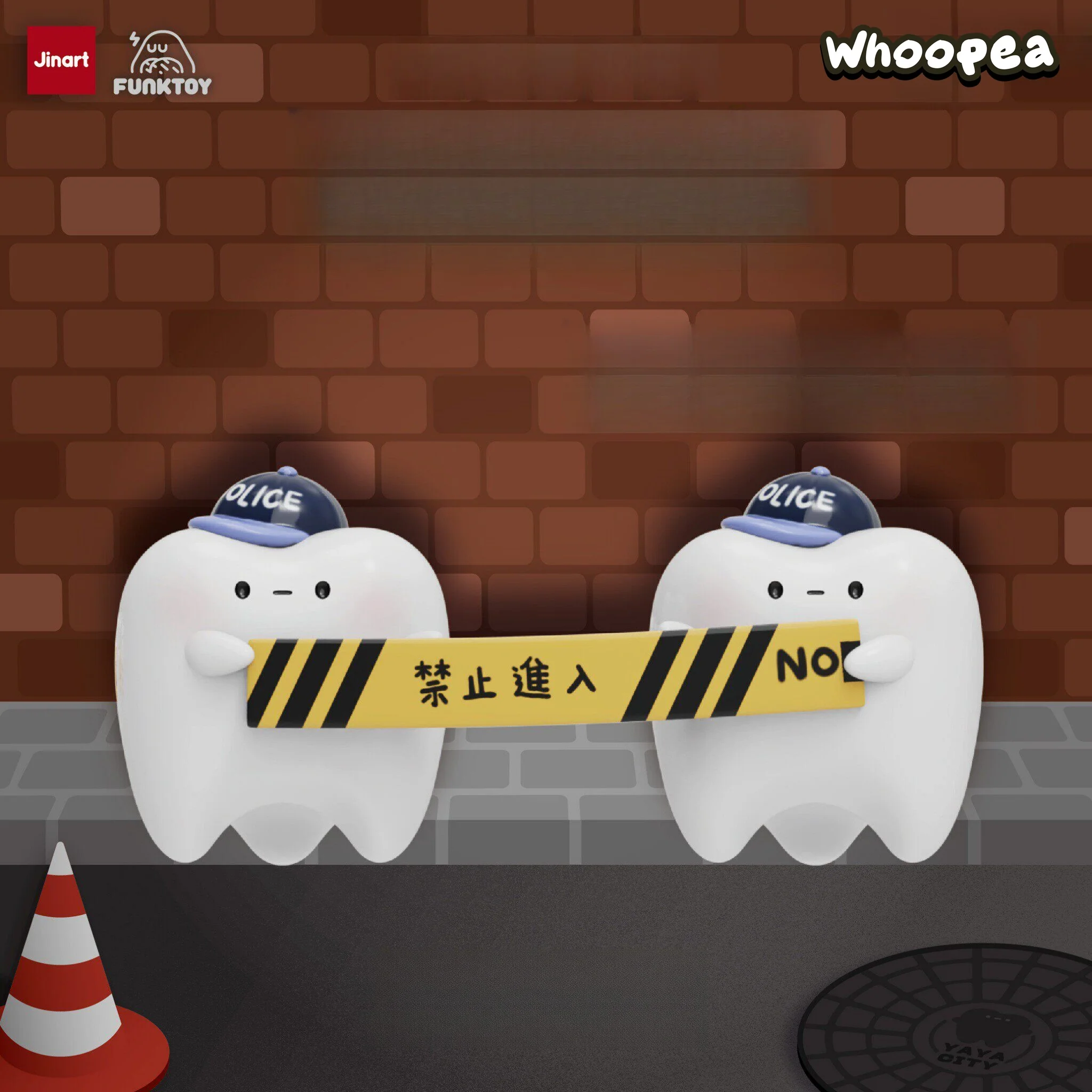 The Tooth Fairy 4 Detective Toothy Series Figure Blind Box - Image 3