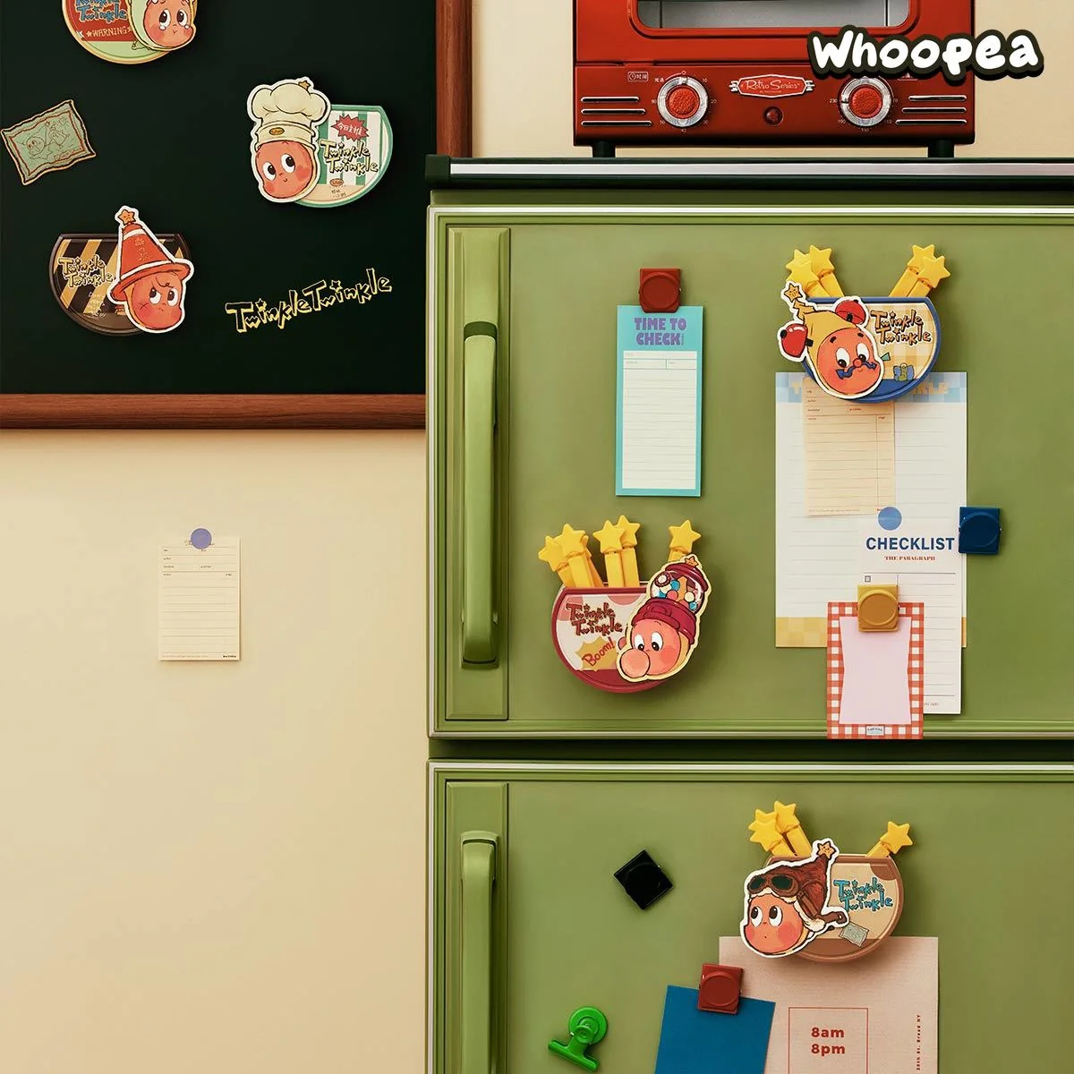 Twinkle Twinkle Be a Little Star Series-Magnetic Sealing Clip Storage Box Set - Image 4