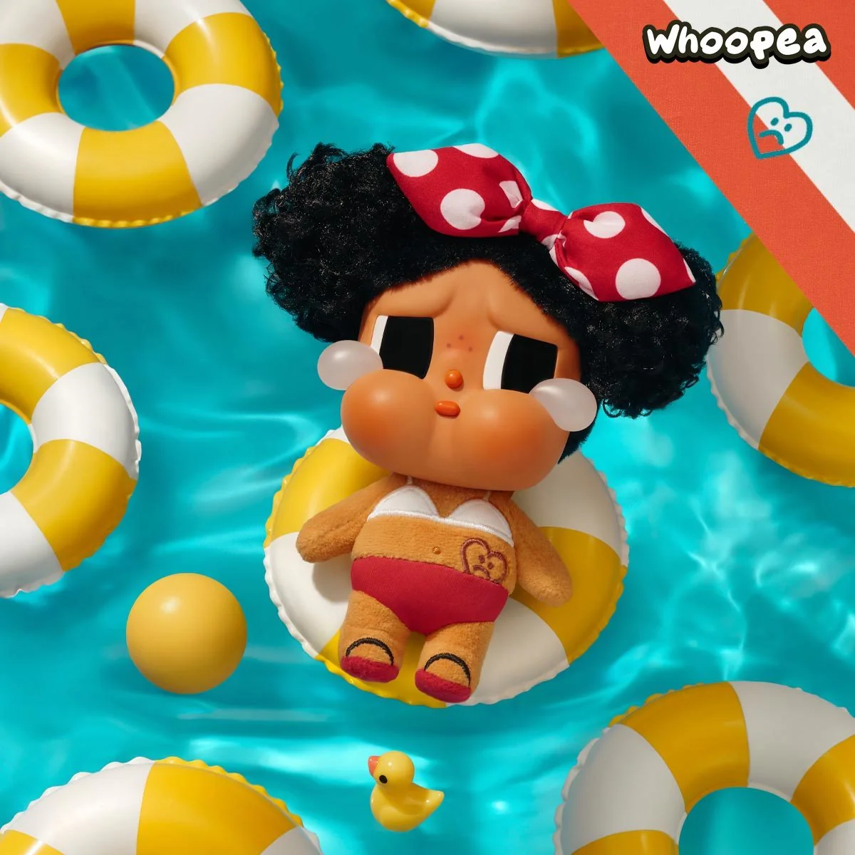 CRYBABY Vacation Mode On Series-Vinyl Plush Pendant Blind Box - Image 6