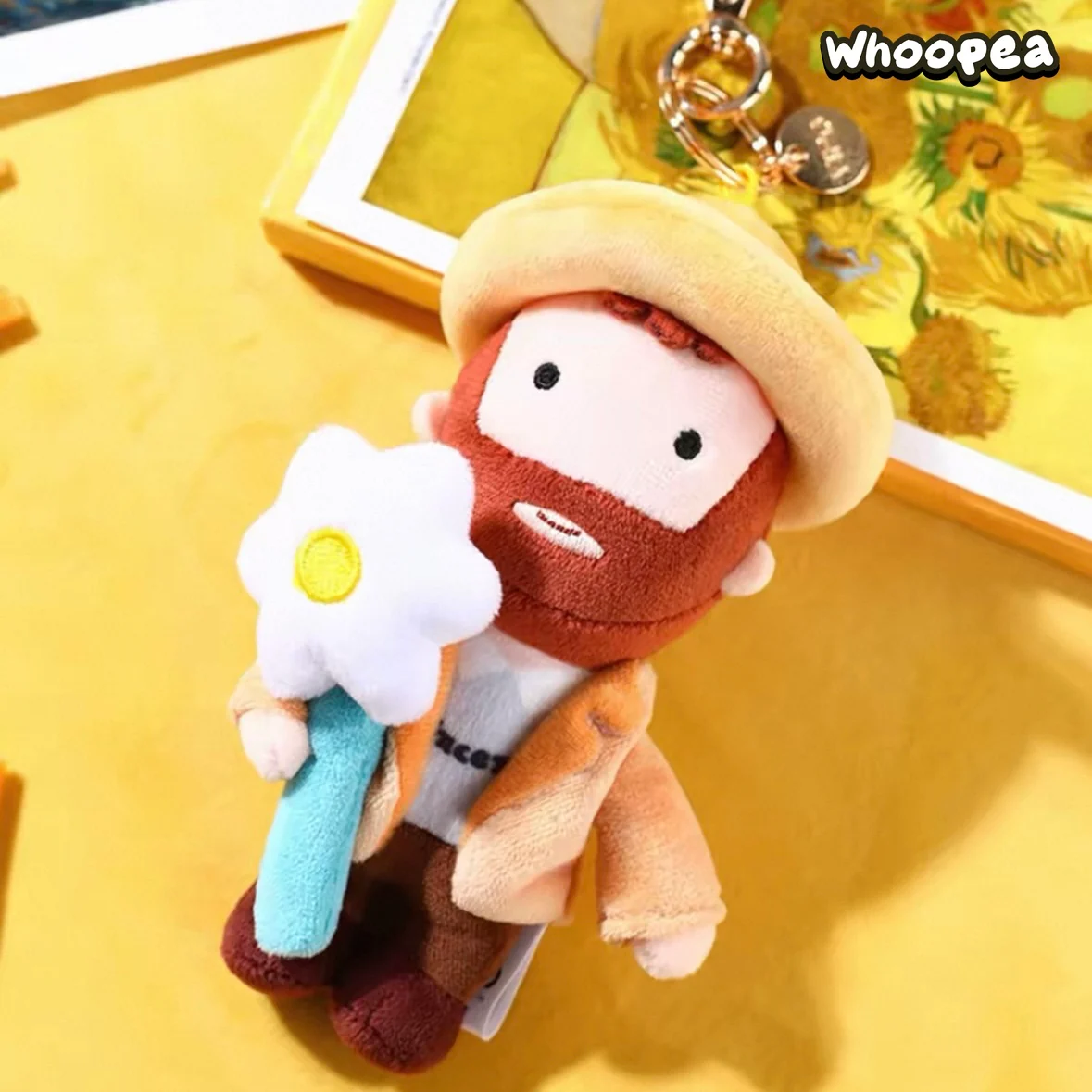 Van Gogh Self-Portrait Series Plush Pendant Blind Box - Image 2