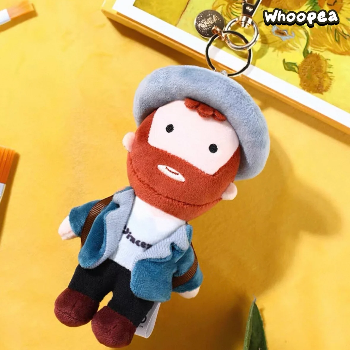 Van Gogh Self-Portrait Series Plush Pendant Blind Box - Image 8