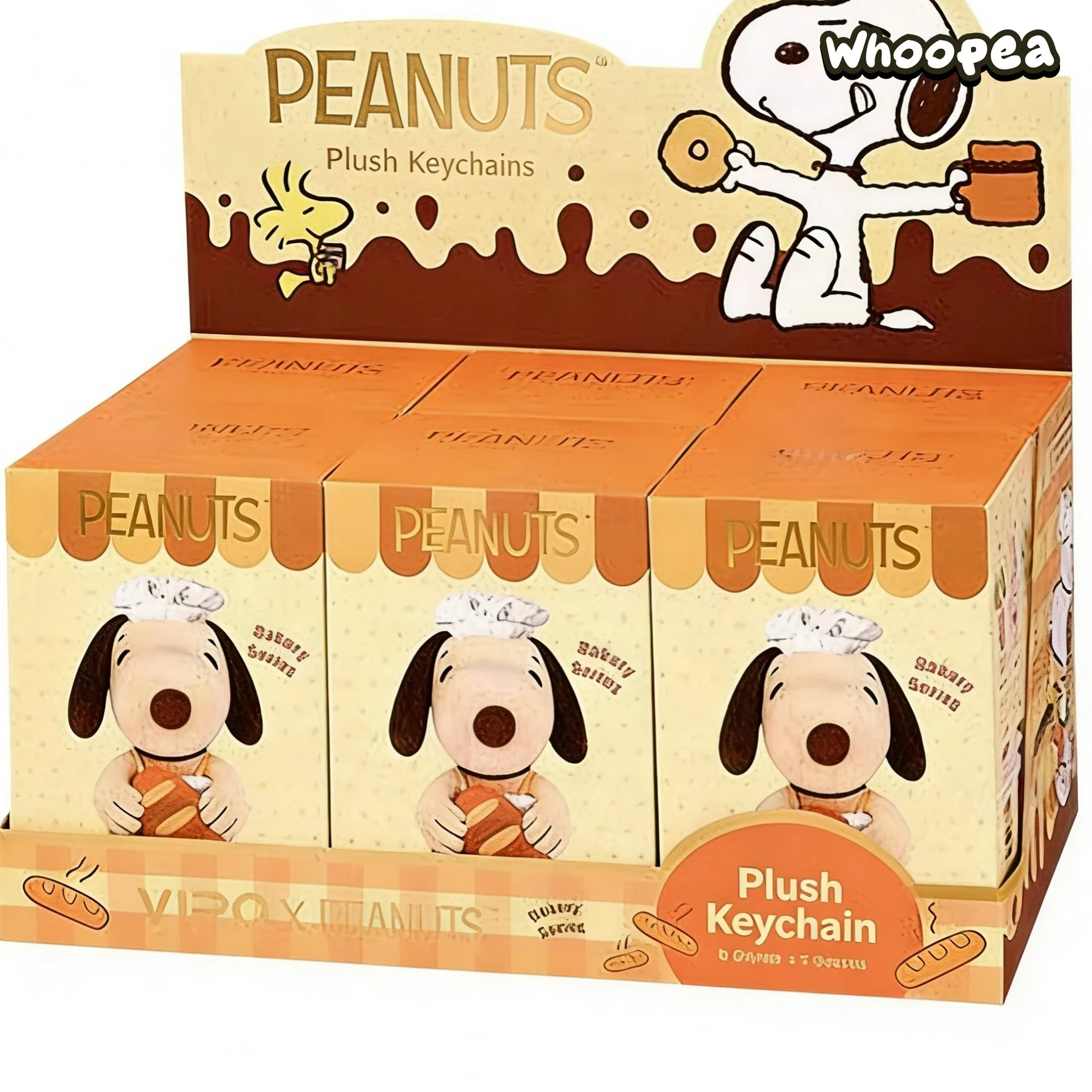 VIPO × PEANUTS Snoopy Bakery Series Plush Keychain Blind Box - Image 10
