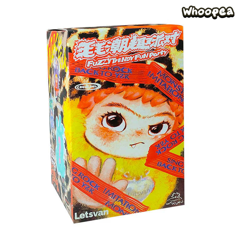 WAKUKU Fuzzy Trendy Fun Party Series Plush Dolls, Blind Box - Image 9