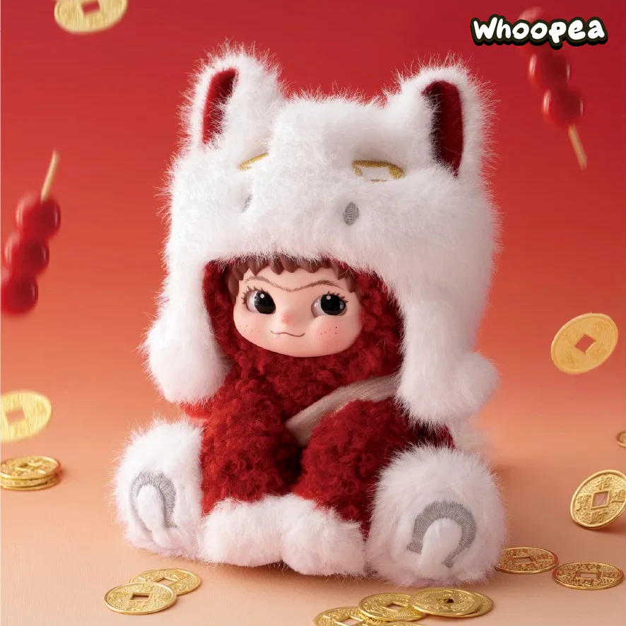 WAKUKU Snowy Lucky Hooves Series Plush New Year Limited Edition Hanging Card - Image 5