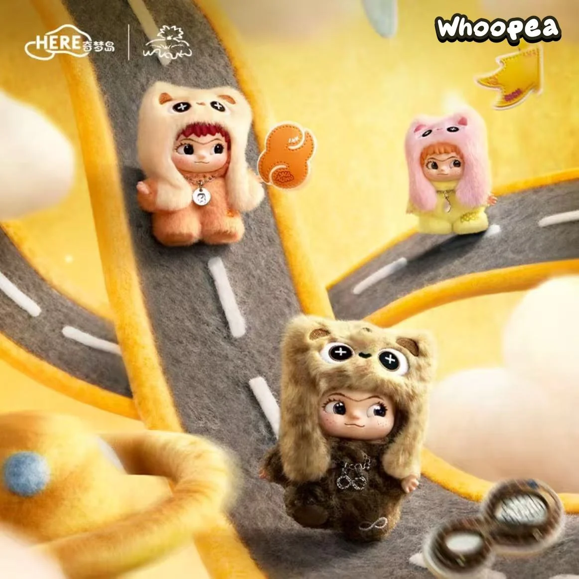 WAKUKU V3 On a Roll Series Vinyl Plush Blind Box - Image 3