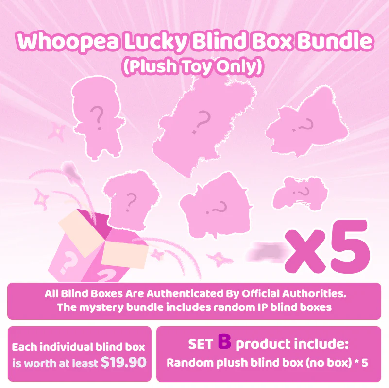 Whoopea Lucky Blind Box Bundle (Plush Toy Only) - Image 3