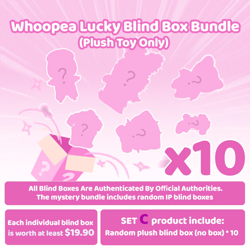 Whoopea Lucky Blind Box Bundle (Plush Toy Only) - Image 4