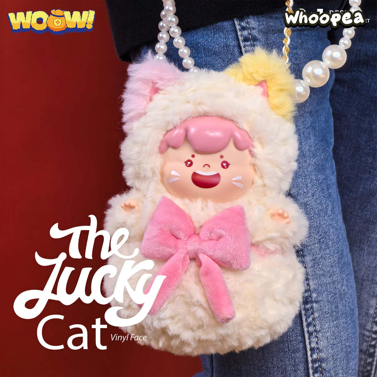 WOOW The Lucky Cat Series Vinyl Face Plush Dolls, Blind Box - Image 4