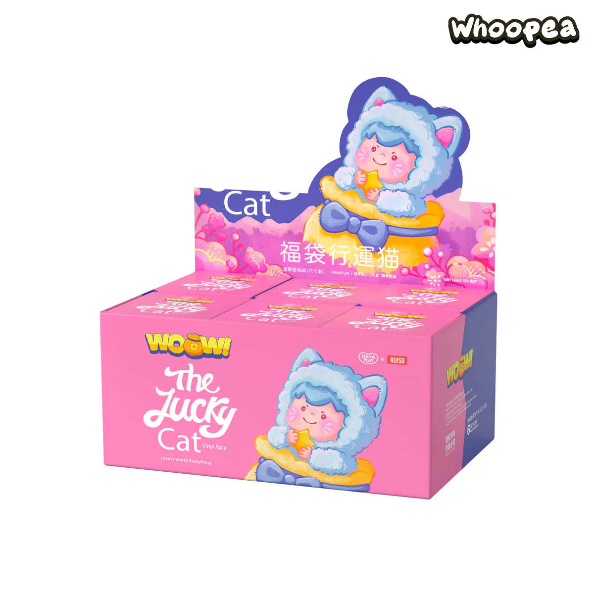 WOOW The Lucky Cat Series Vinyl Face Plush Dolls, Blind Box - Image 7
