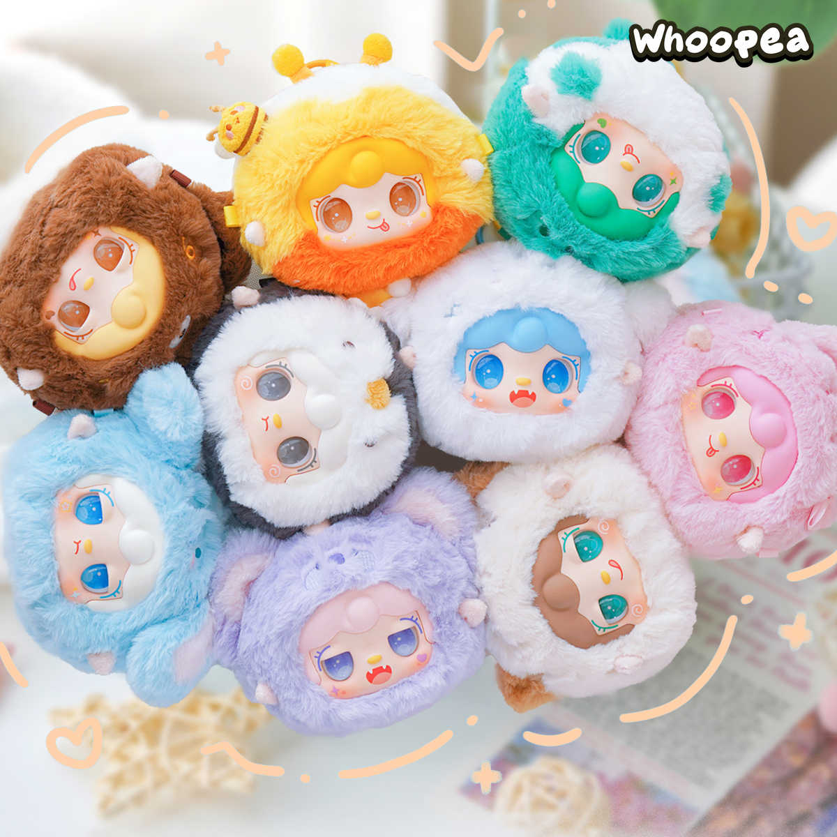 Yooki V1 Cute Series Plush Dolls, Blind Box - Image 5