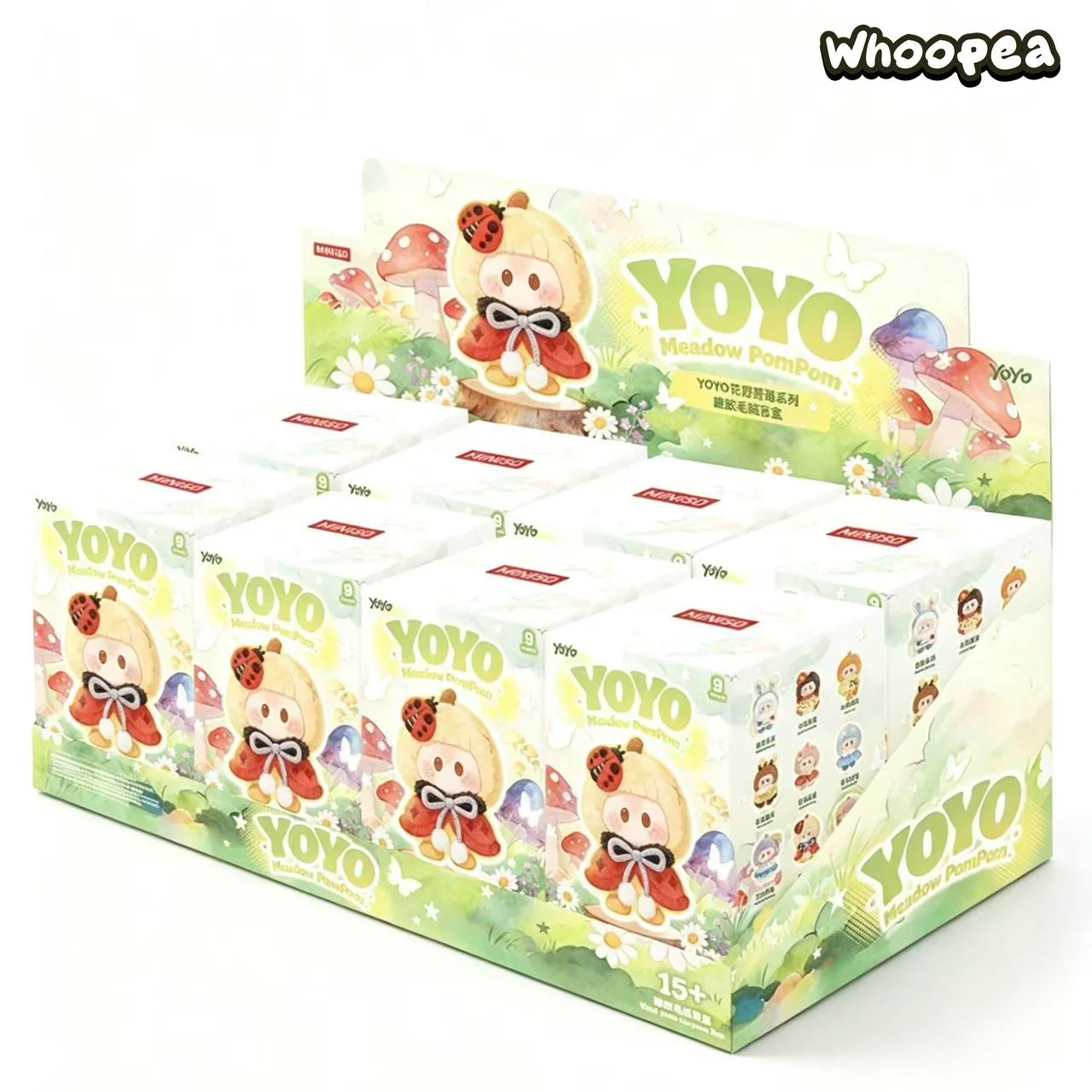 YOYO Meadow PomPom Series Vinyl Plush Pendant Blind Box - Image 12