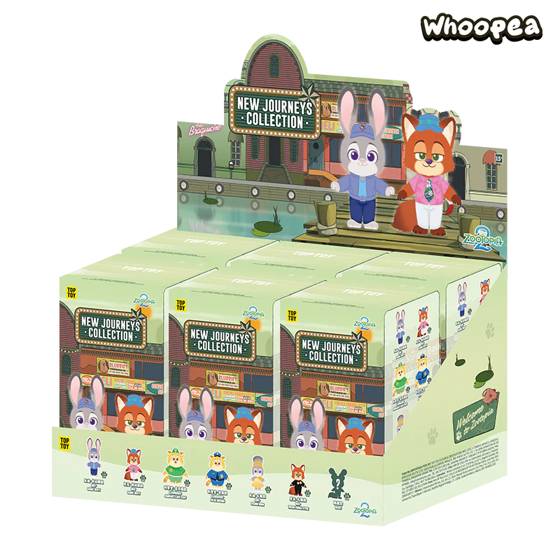 ZOOTOPIA 2 New Journey Series Plush Keychain Blind Box - Image 9