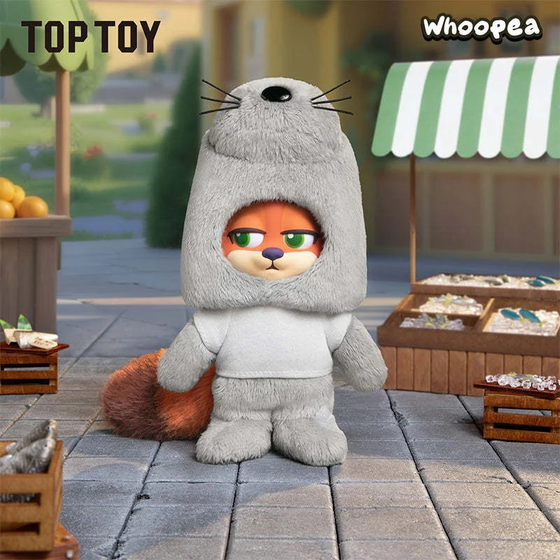ZOOTOPIA 2 NICK and JUDY Best Undercover Keychain Plush Series Blind Box - Image 5