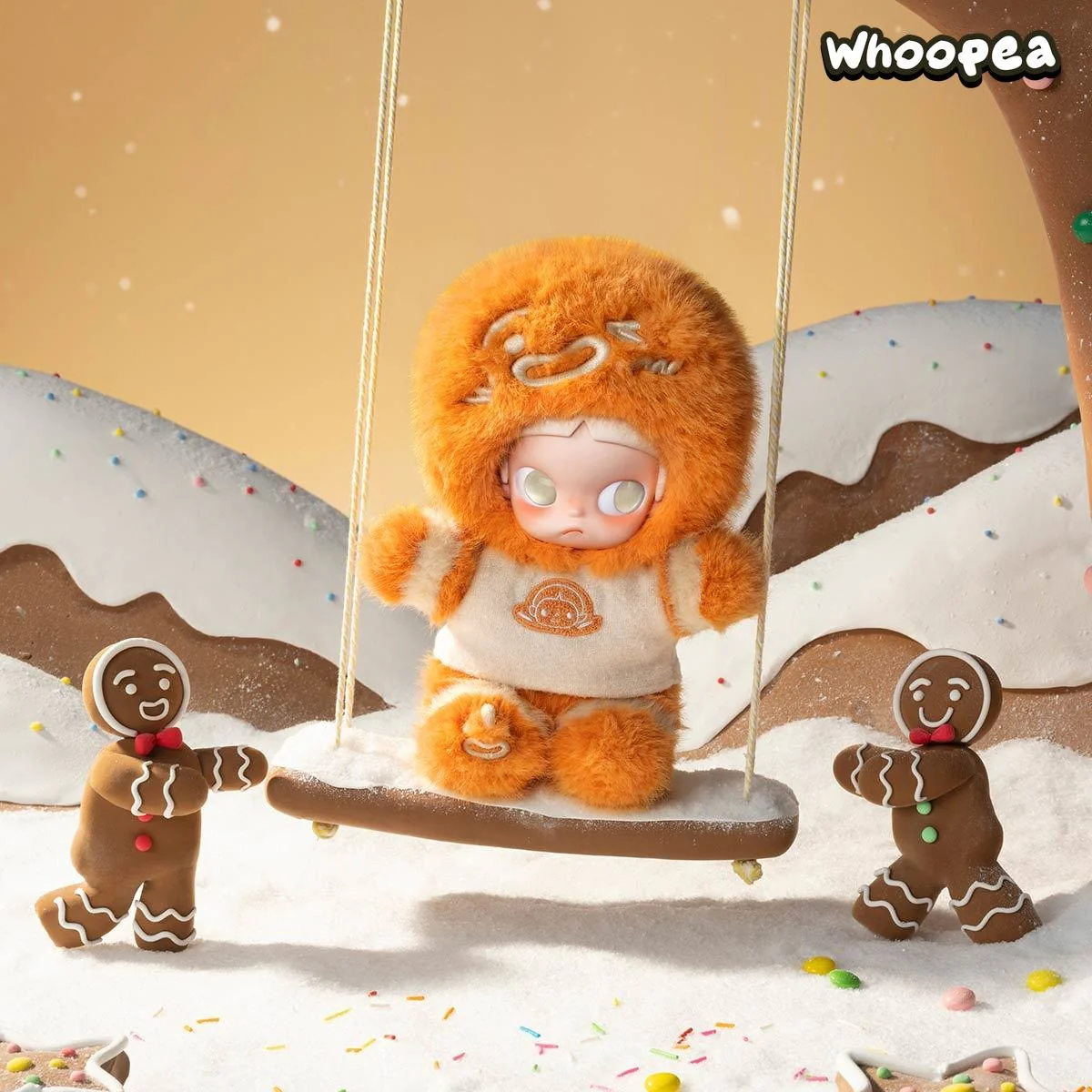 POP MART Zsiga Gingerbread Man 1/8 Action Figure - Image 5