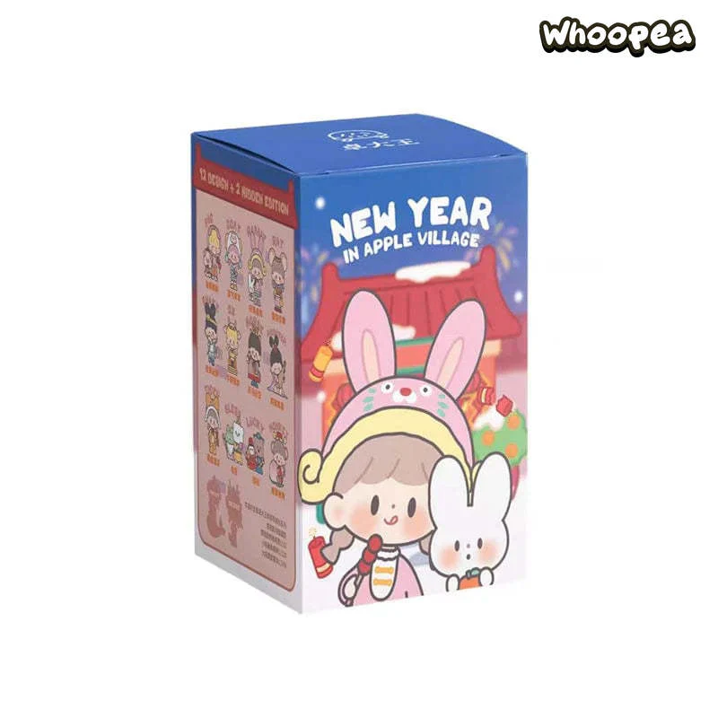 zZoton New Year In Apple Village Series Figures, Blind Box - Image 10