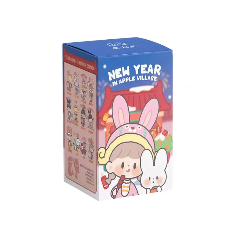 zZoton New Year In Apple Village Series Figures, Blind Box - Image 12