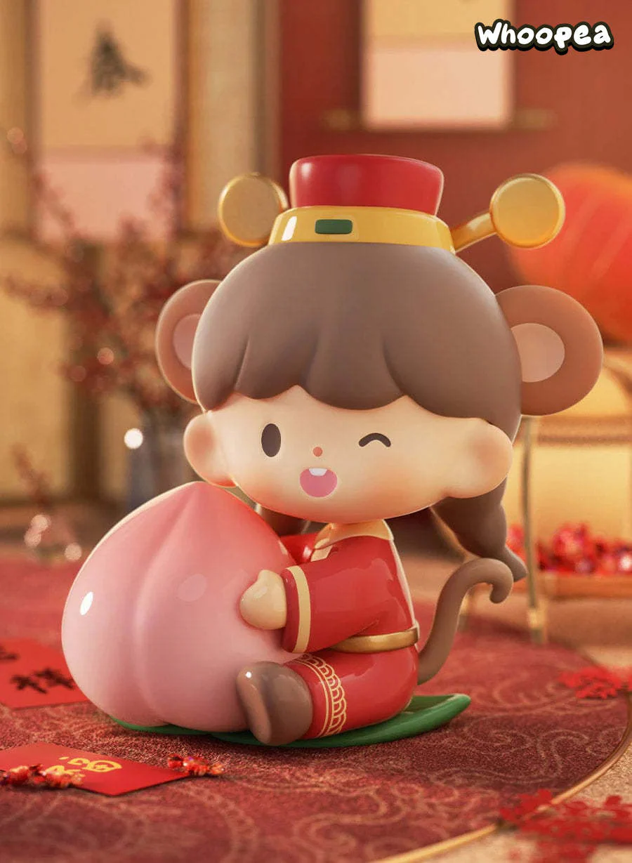 zZoton New Year In Apple Village Series Figures, Blind Box - Image 6