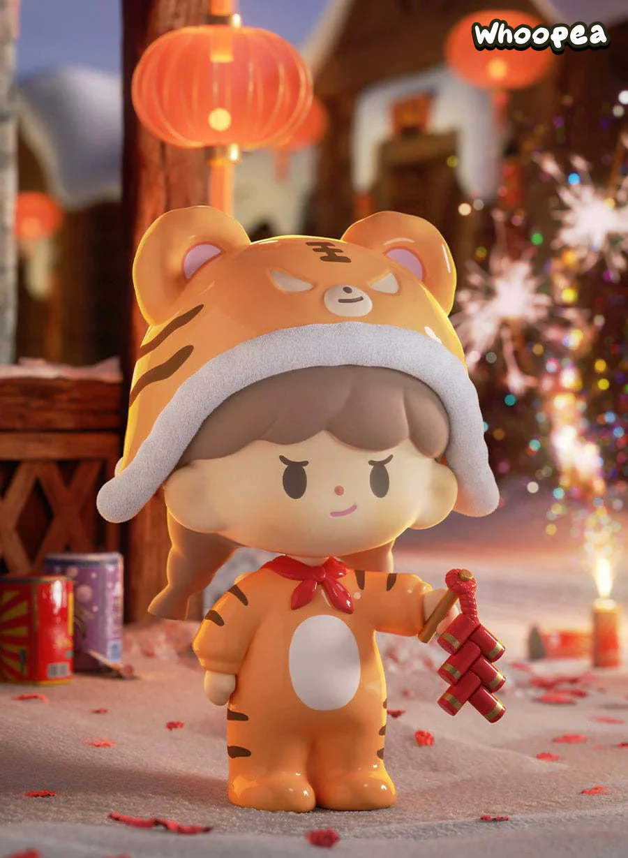 zZoton New Year In Apple Village Series Figures, Blind Box - Image 7