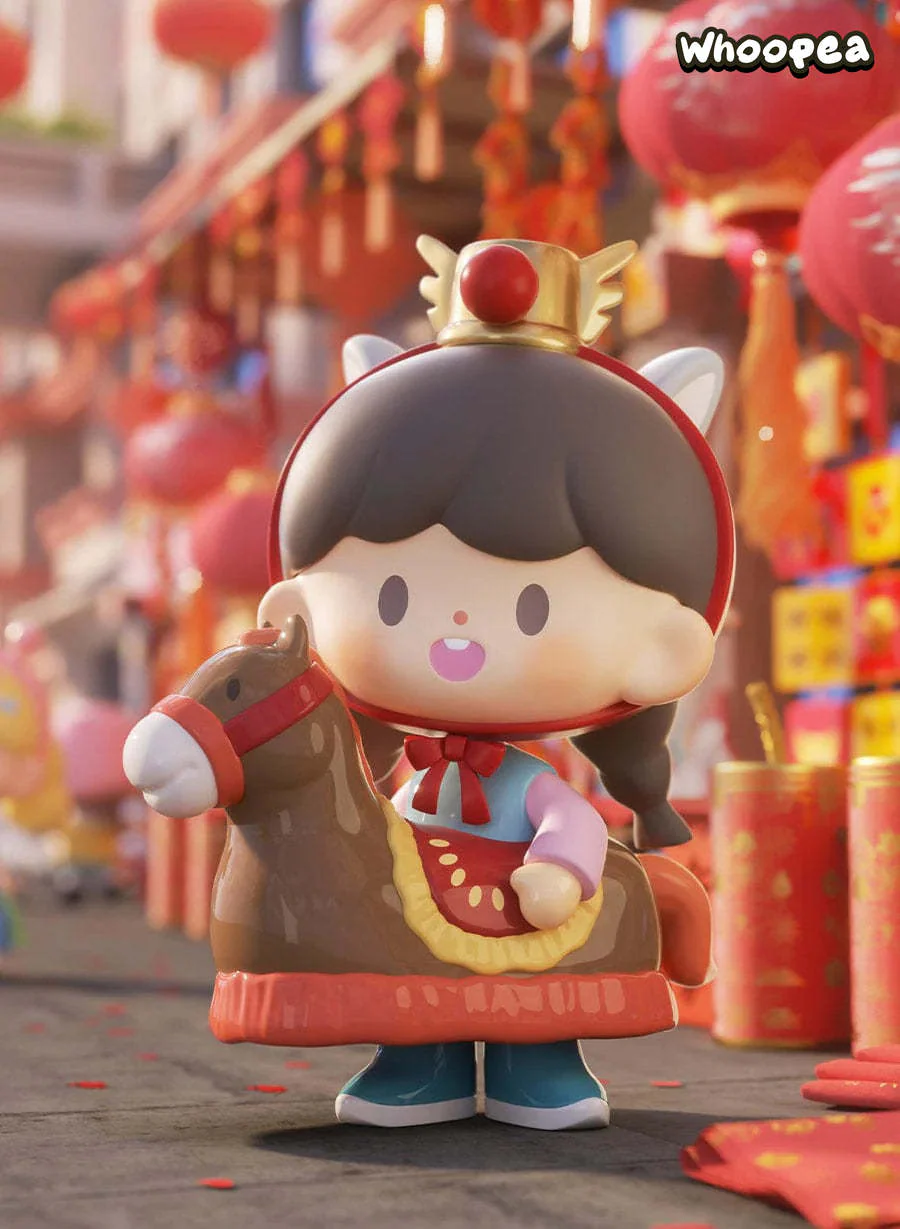 zZoton New Year In Apple Village Series Figures, Blind Box - Image 8